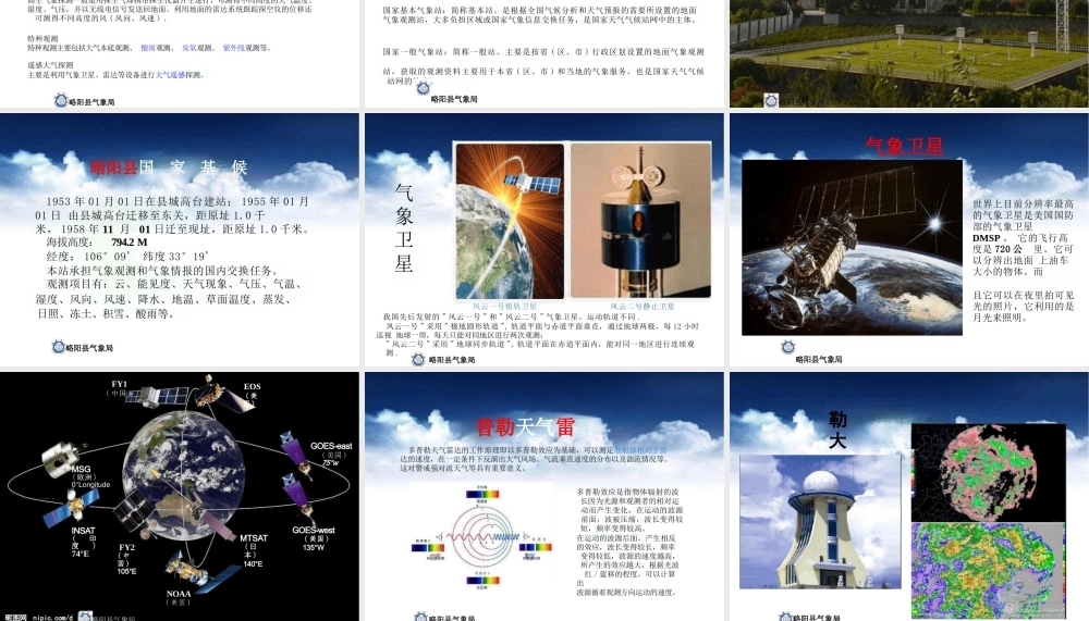 气象科普知识进校园讲座