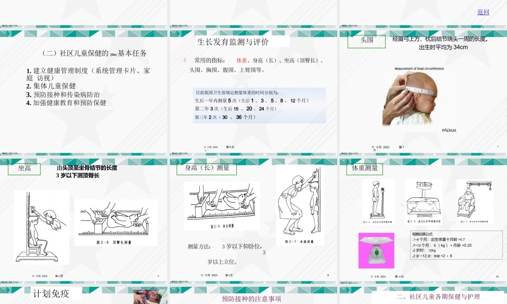 社区人群保健演课件