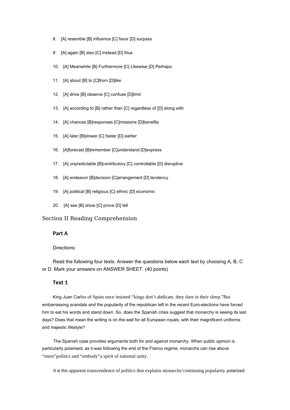 2015考研英语(一)真题完整版(后附详细答案解析)_第2页