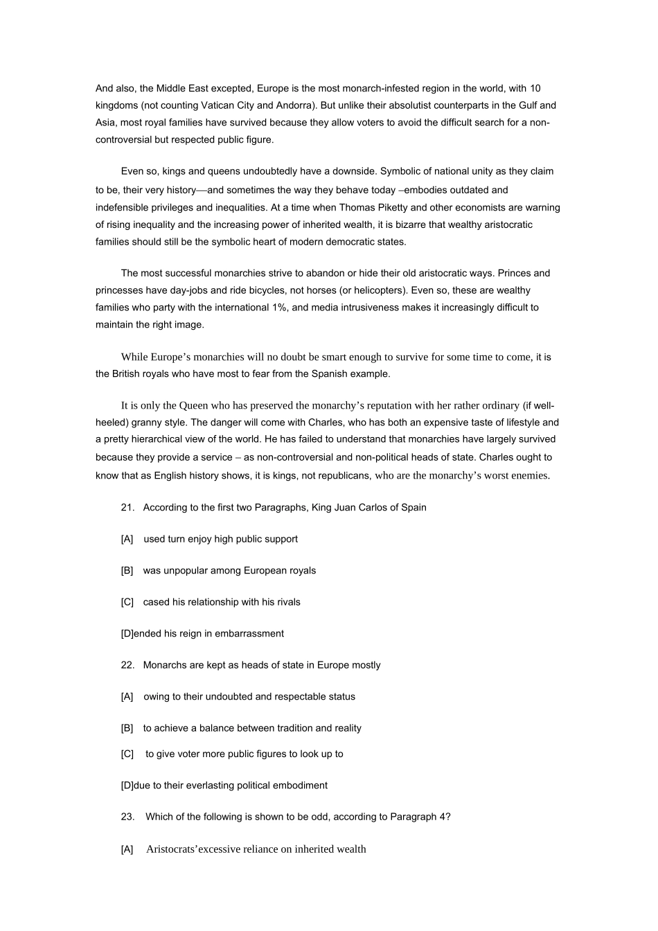 2015考研英语(一)真题完整版(后附详细答案解析)_第3页