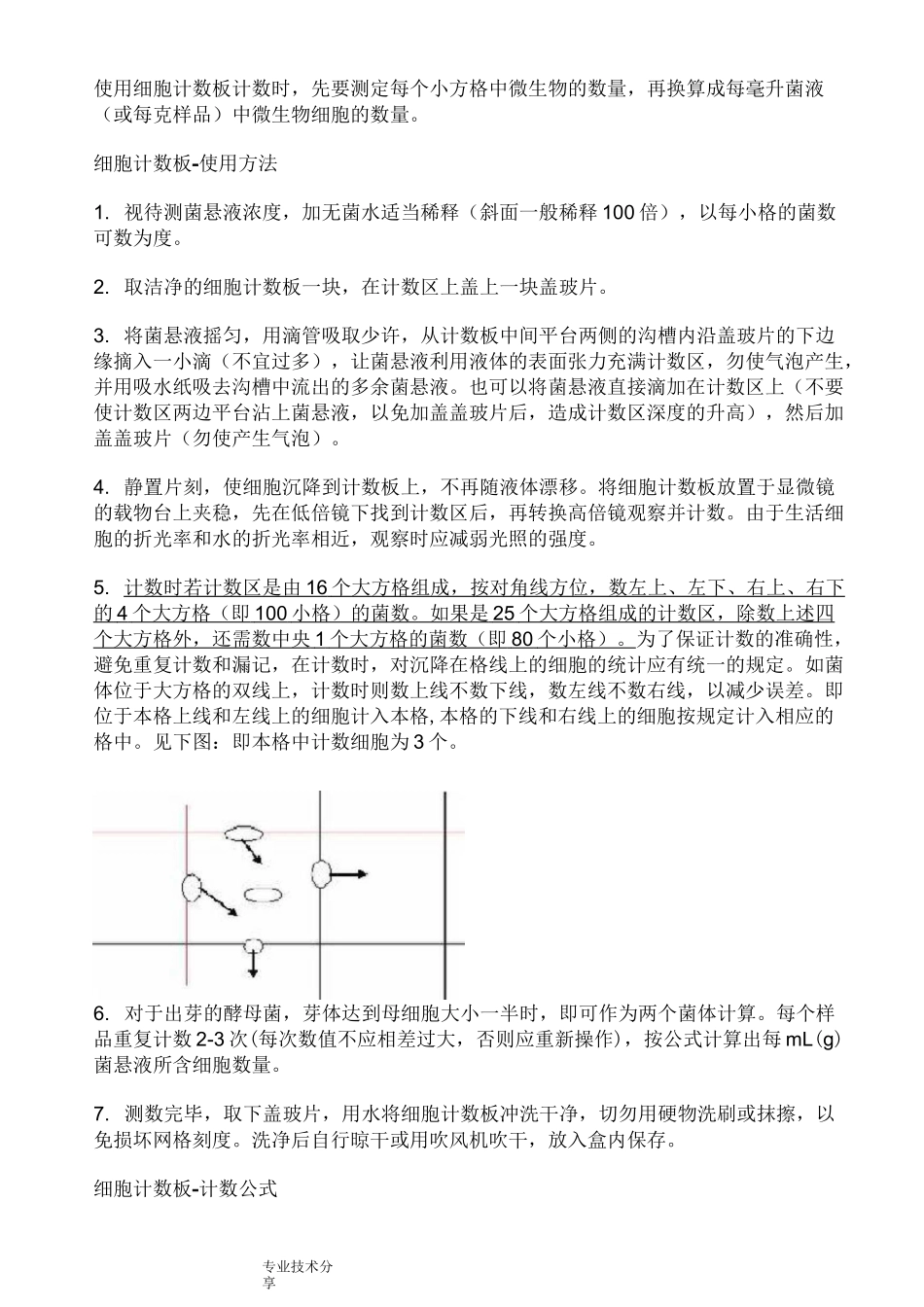 细胞计数板使用方法_第2页