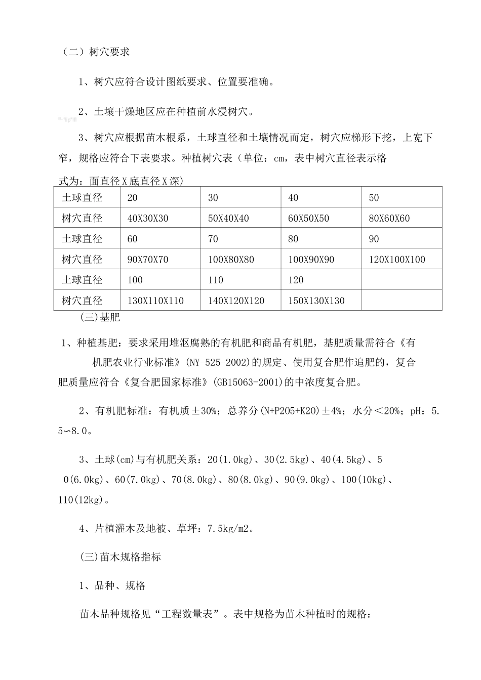 售后服务承诺书(绿化)_第3页