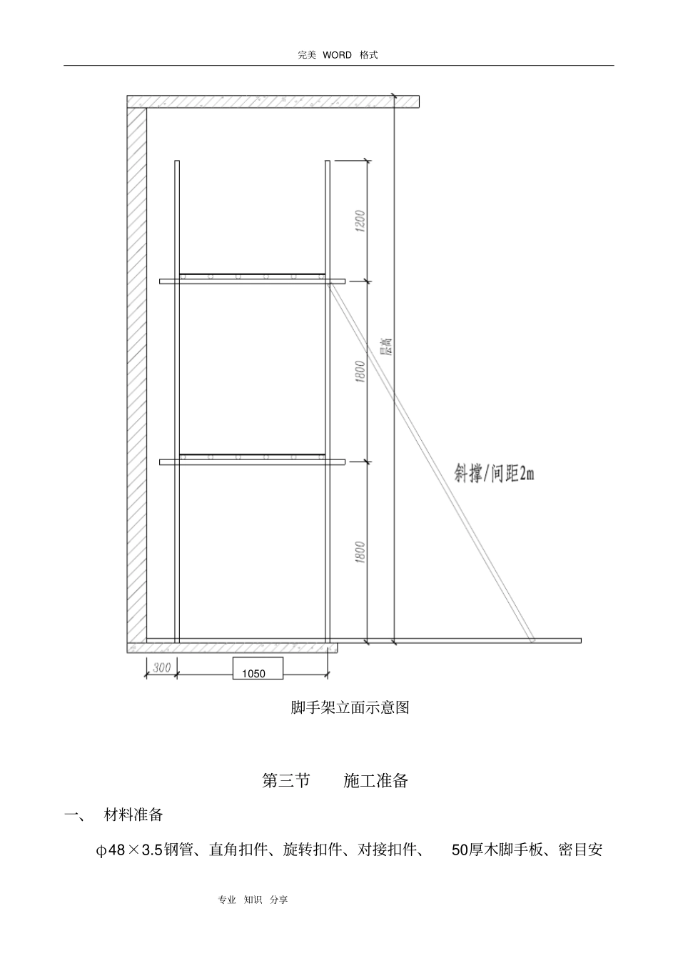 室内装饰脚手架施工组织方案_第2页