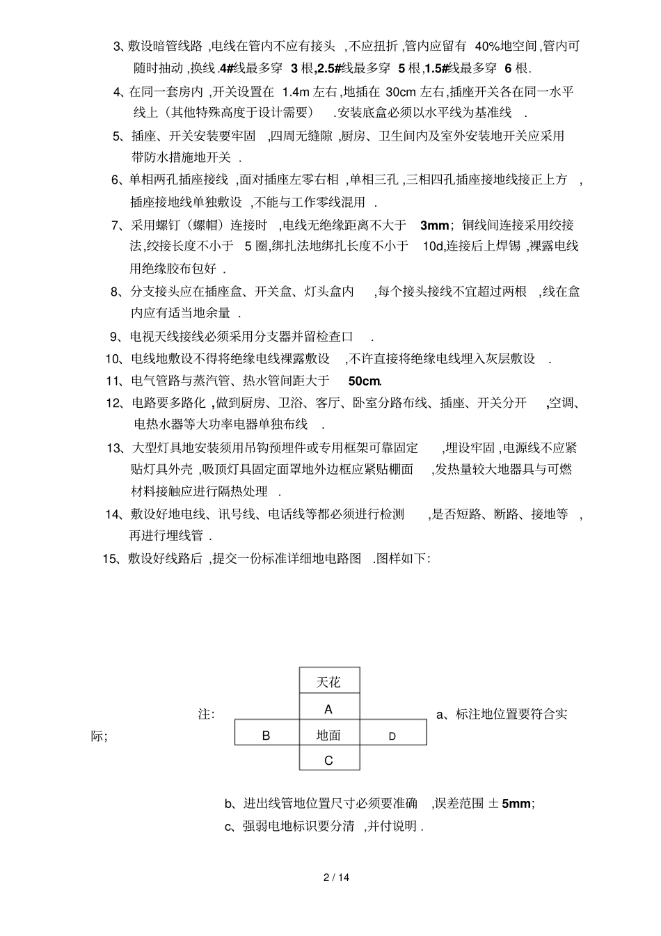 室内装饰规范和工艺标准_第2页