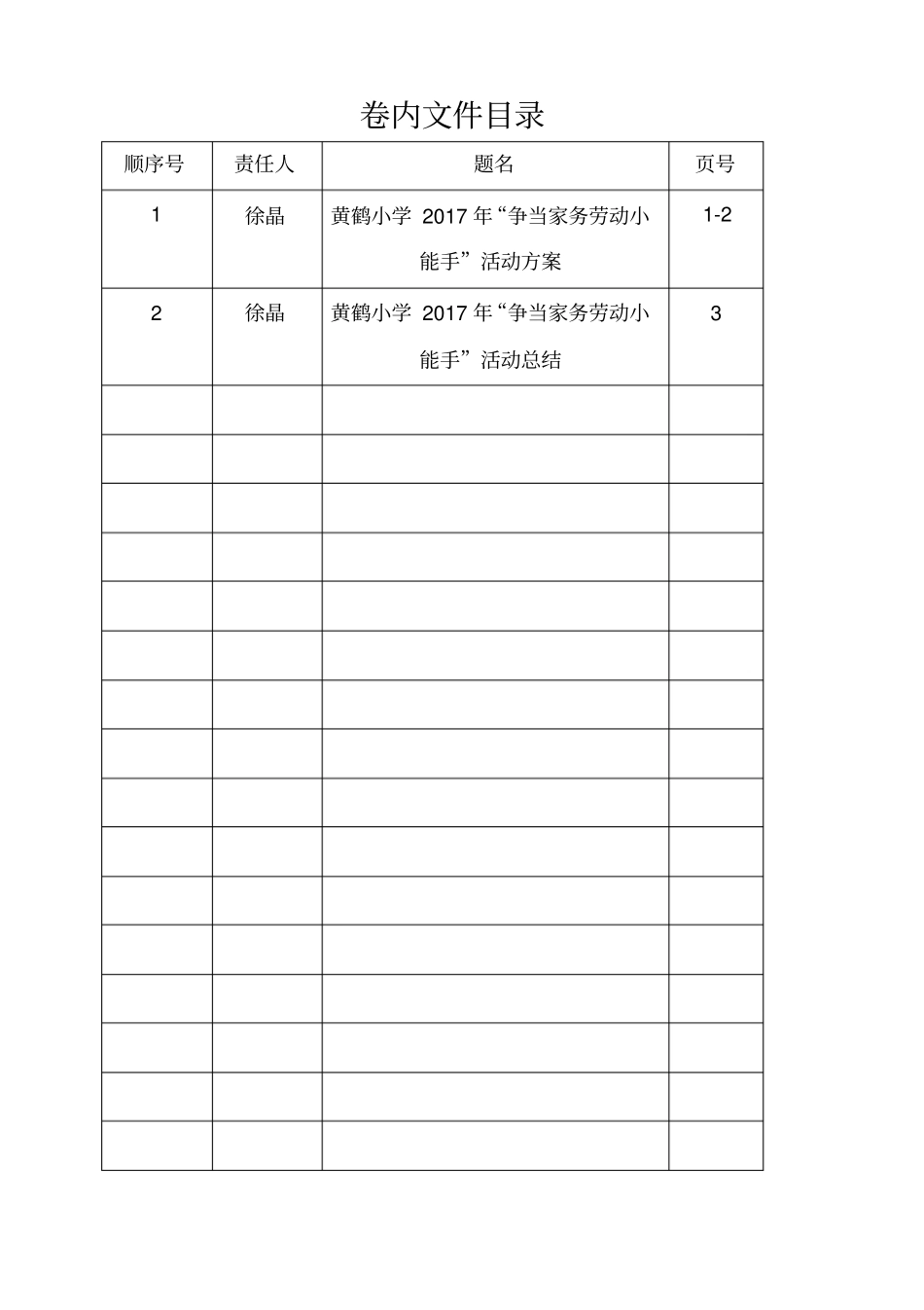 家务劳动方案、总结_第1页