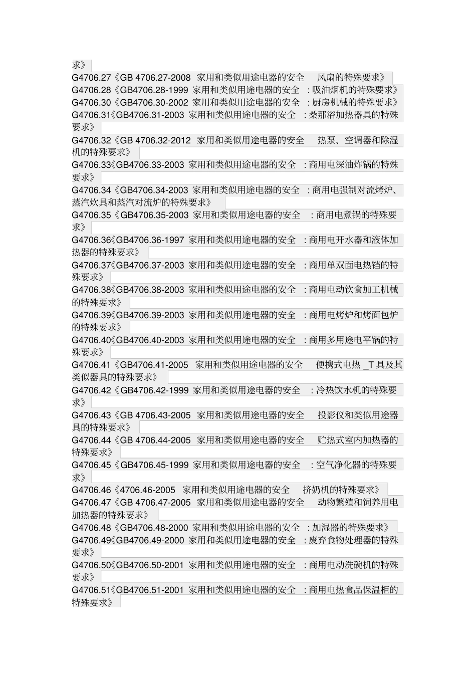 家用电器标准精选最新资料_第2页