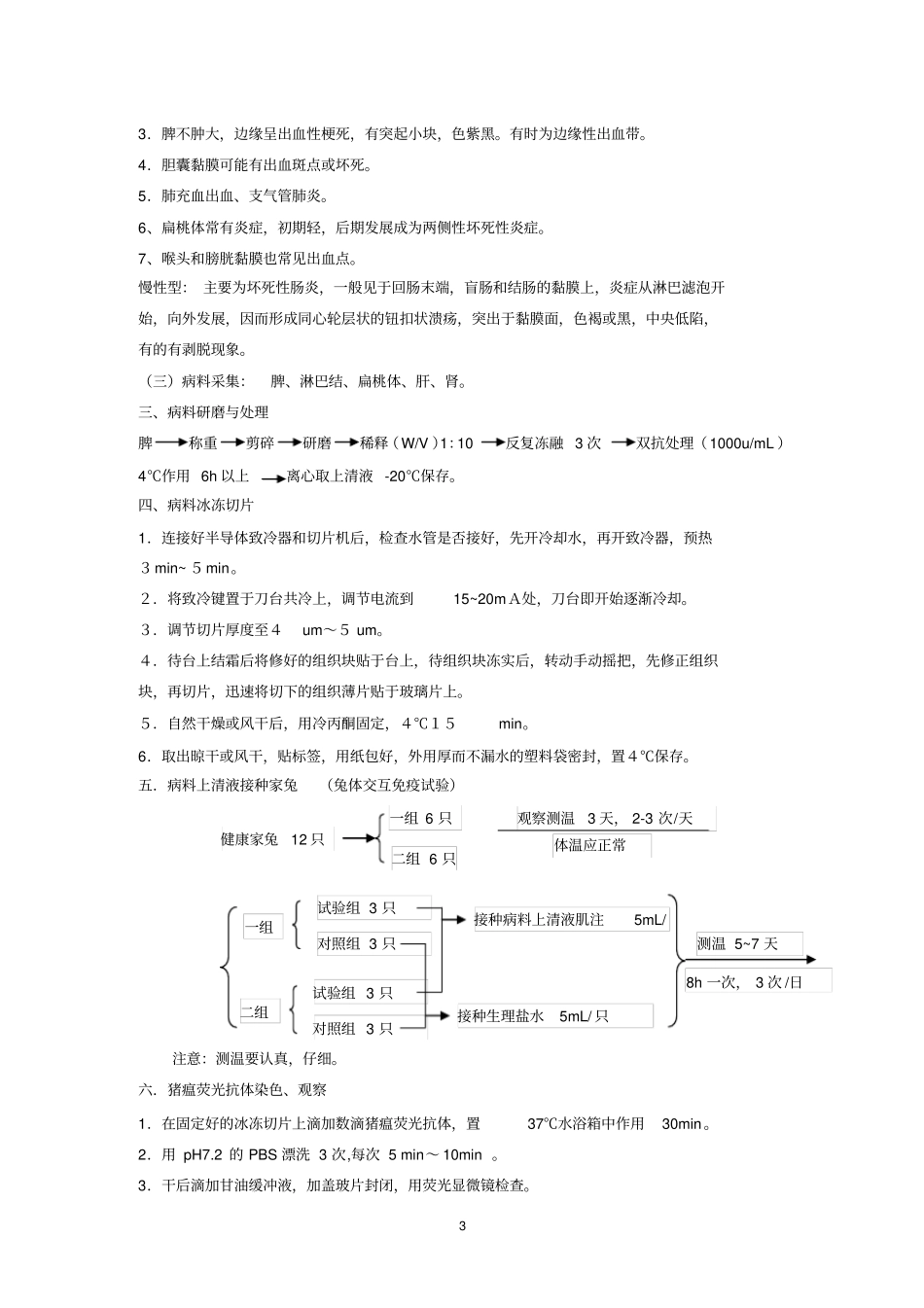家畜传染病学教学实习方案_第3页