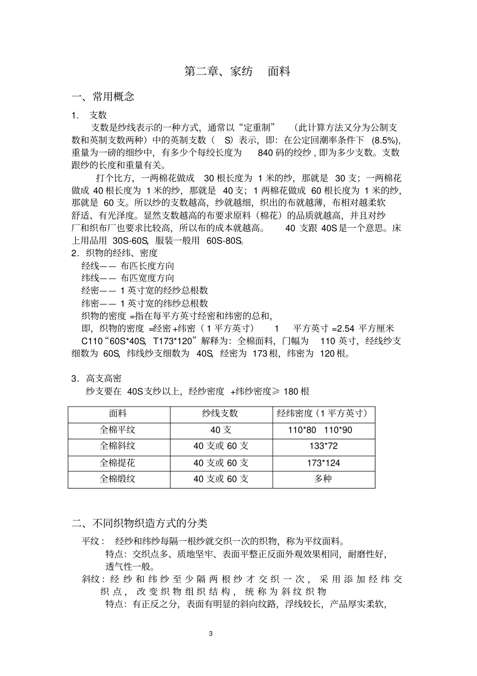 家纺培训手册资料床上用品类汇编_第3页