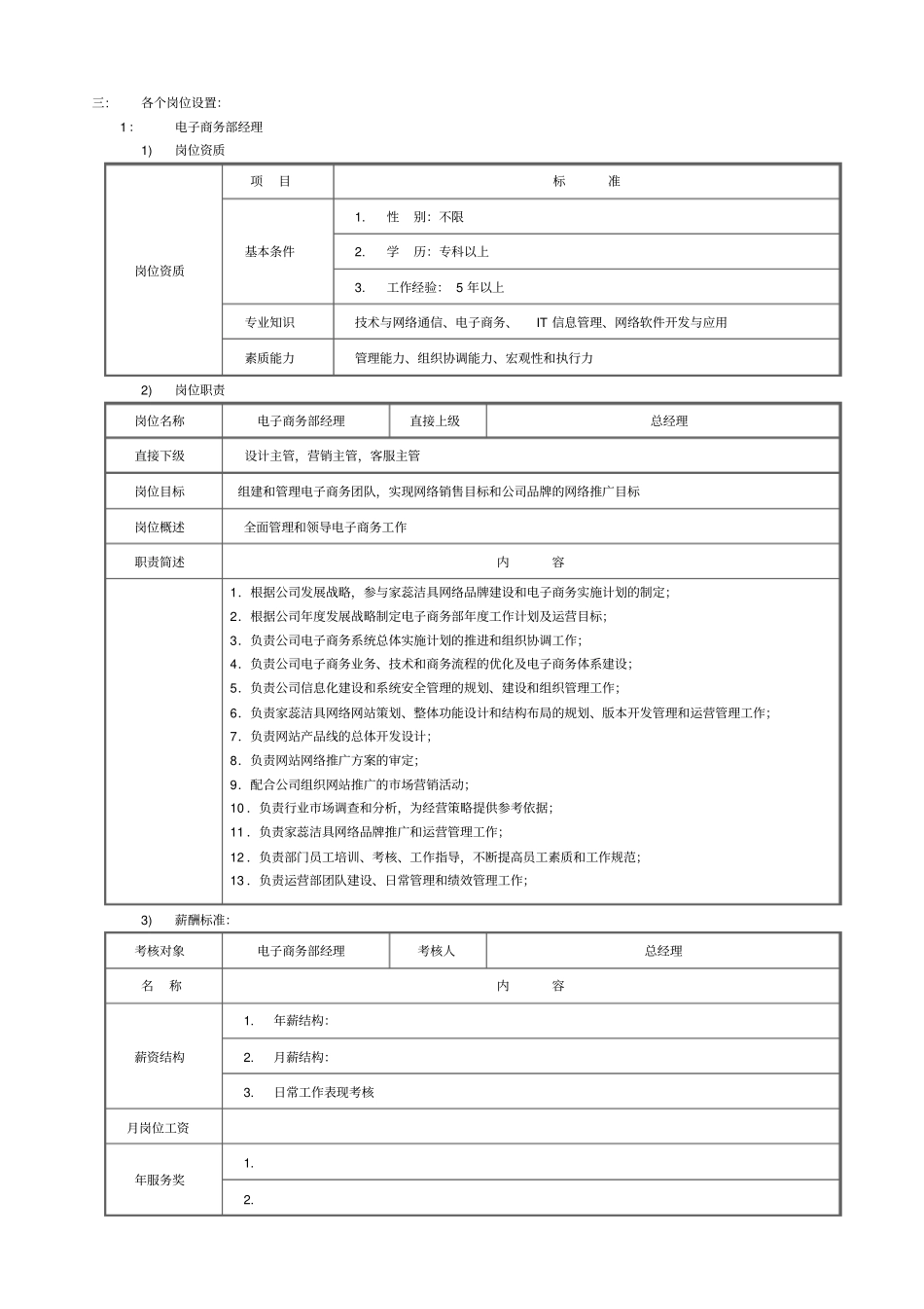 家蕊洁具电商部门岗位职责_第2页