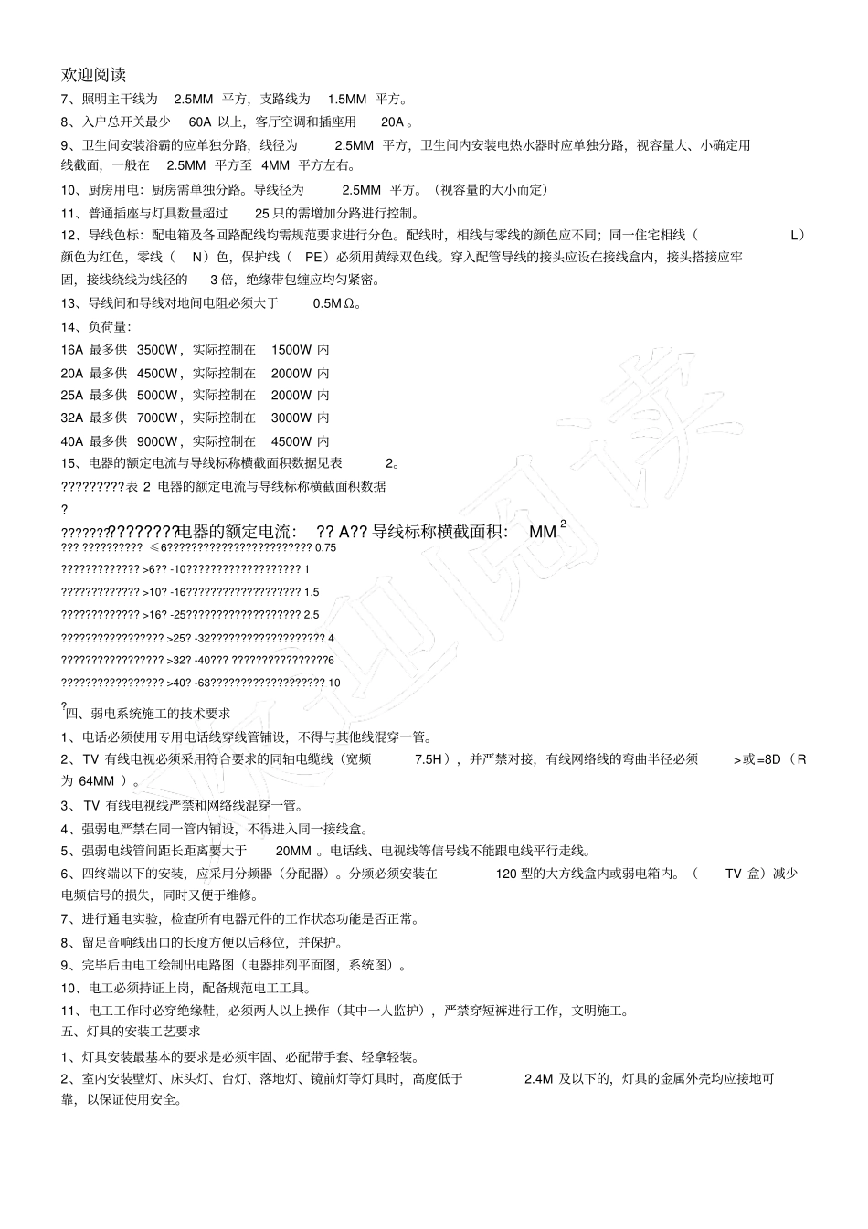 家装水电工程施工工艺规范_第2页