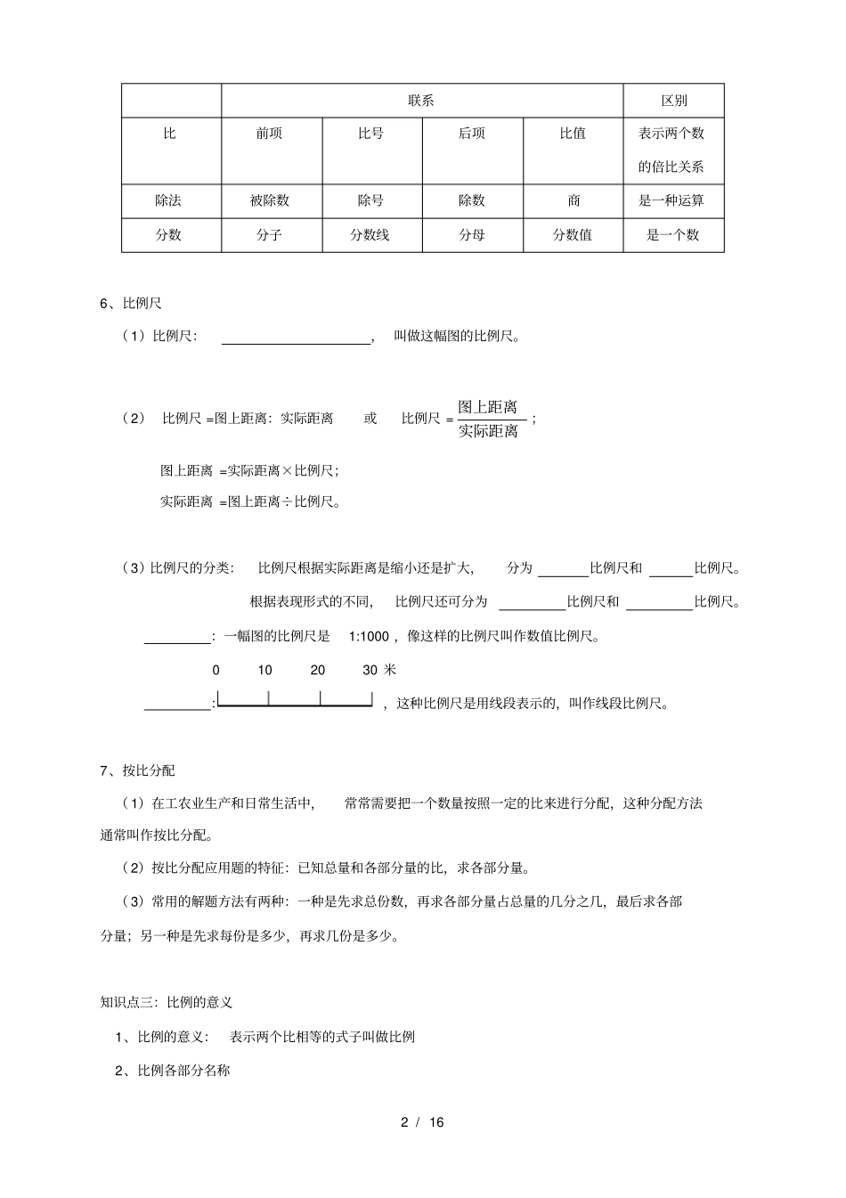 小升初总复习-比及比例_第2页