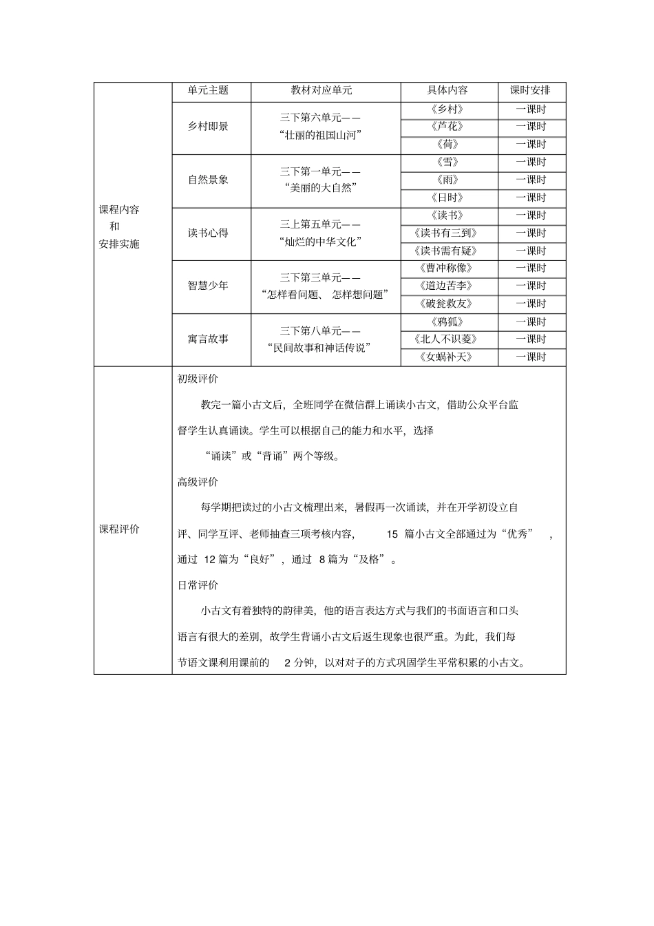 小古文课程纲要_第2页