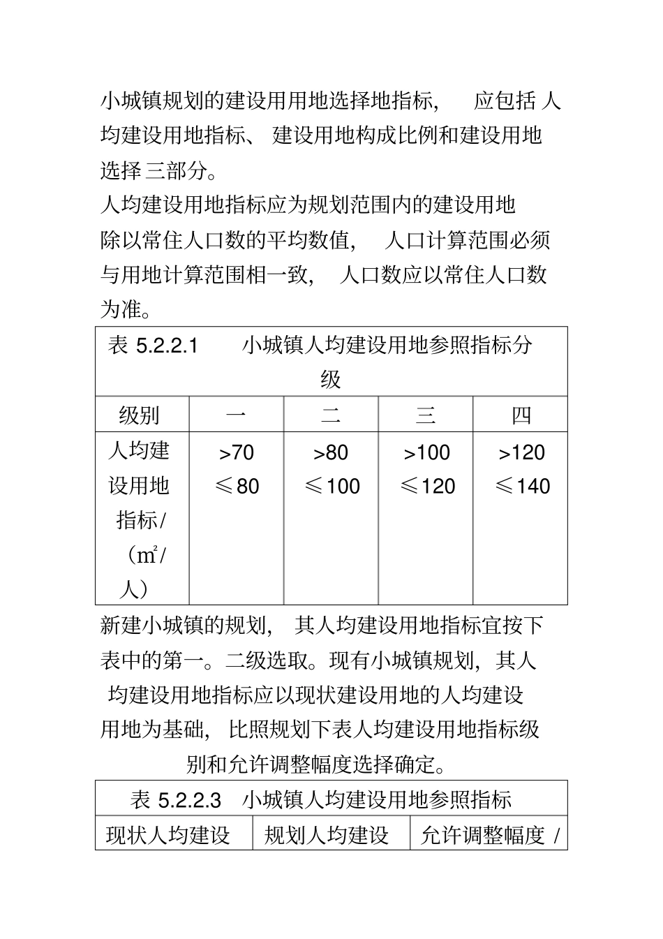 小城镇规划的建设用用地选择地指标_第2页