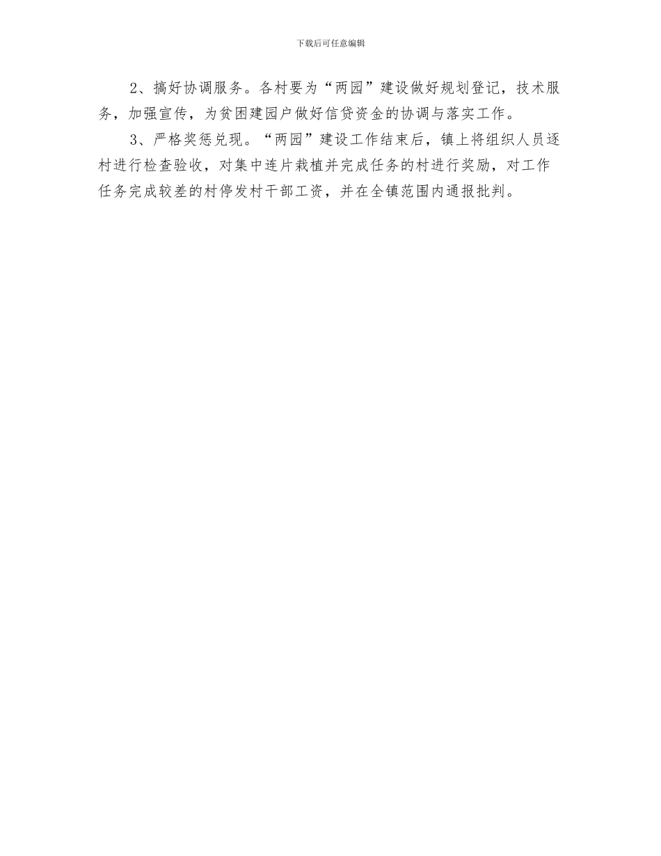 英语小组工作计划与苹果核桃新园建设安排意见汇编_第3页