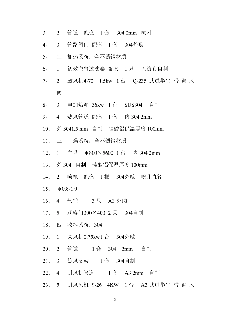 YPG5型压力喷雾干燥系统  实验设备_第3页