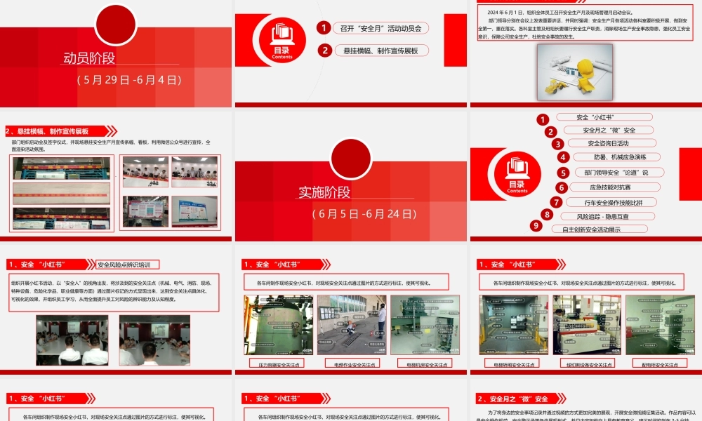 2024年安全生产月活动总结 (完整)