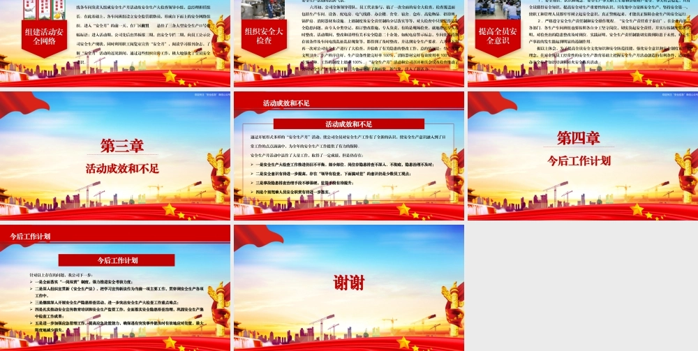 安全生产月工作总结汇报模板