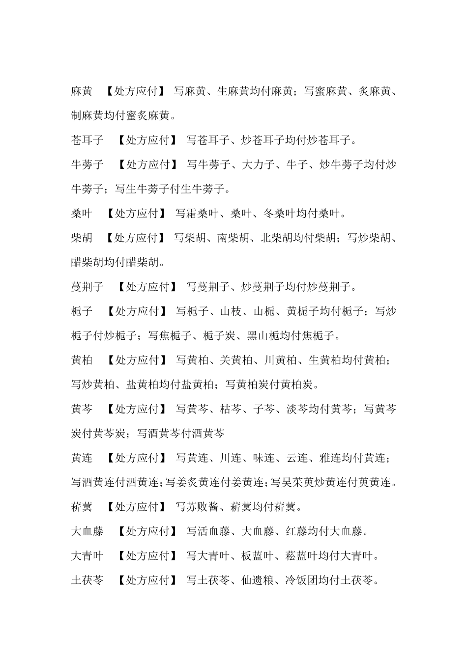 中药处方应付_第1页