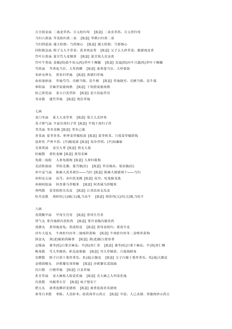 中药学趣味记忆_第3页