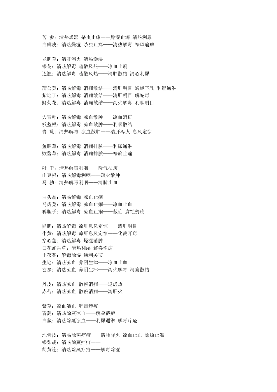 中药的功效大全_第2页