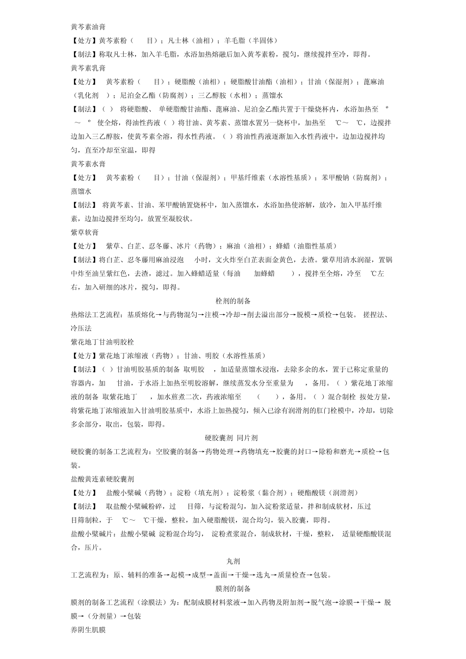 中药药剂学处方分析_第3页