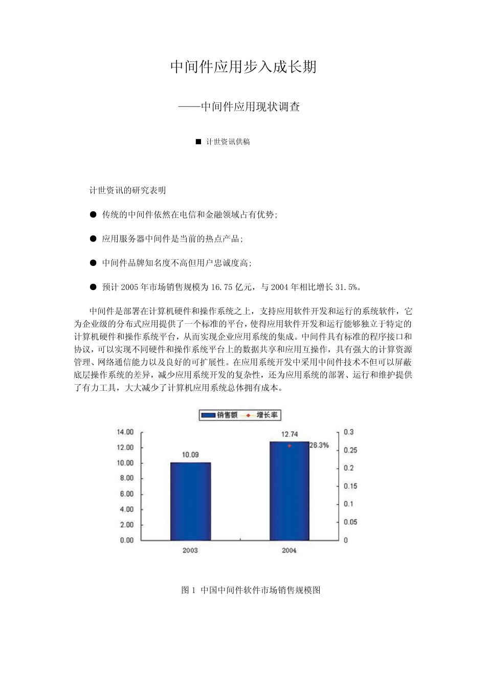 中间件应用步入成长期_第1页