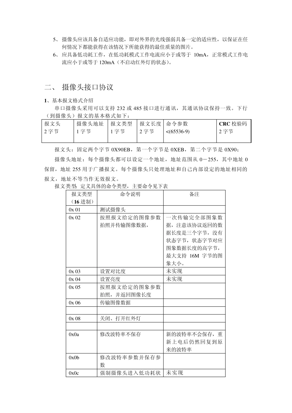 串口摄像头通信协议_第2页