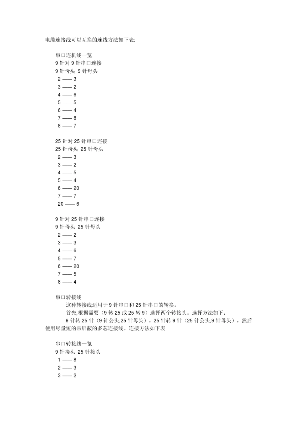 串口连接线的制作方法com线制作rs232_第2页