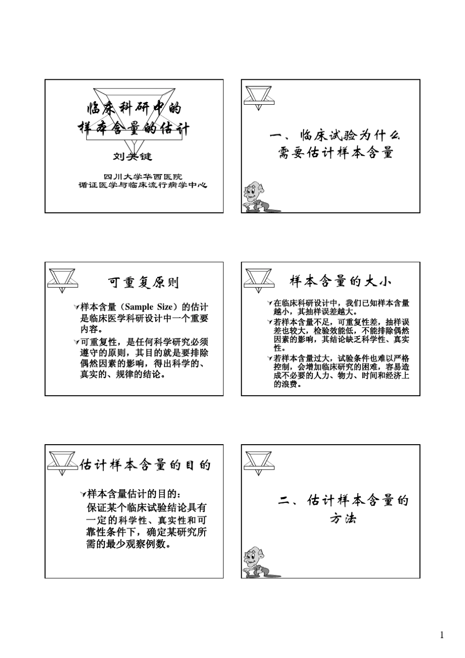 临床科研中的样本含量估计_第1页