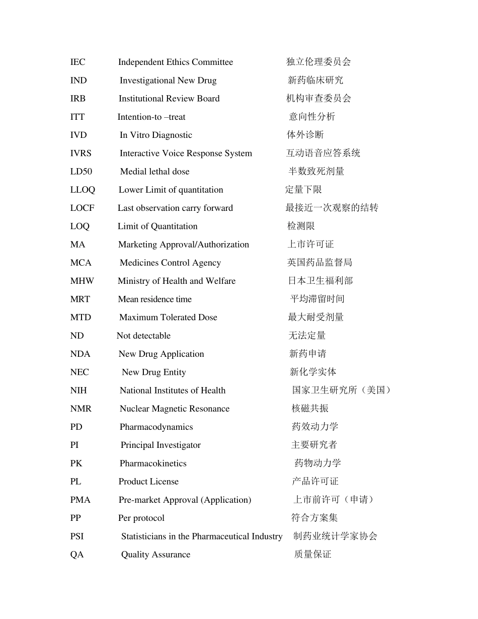 临床试验英语词汇_第3页