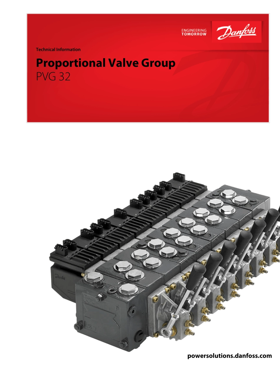 丹弗斯PVG32系列比例多路阀样本_第1页