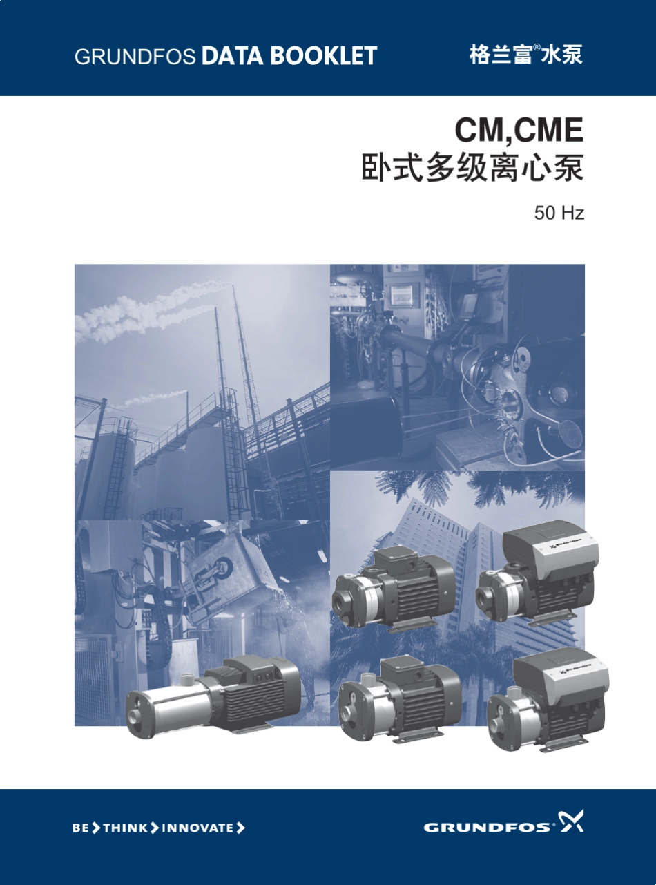 丹麦格兰富CM系列水泵样本型号大全_第1页