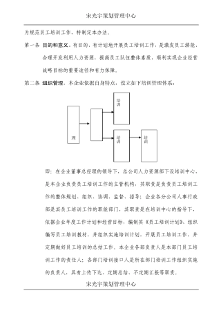 为规范员工培训工作,特制定本办法