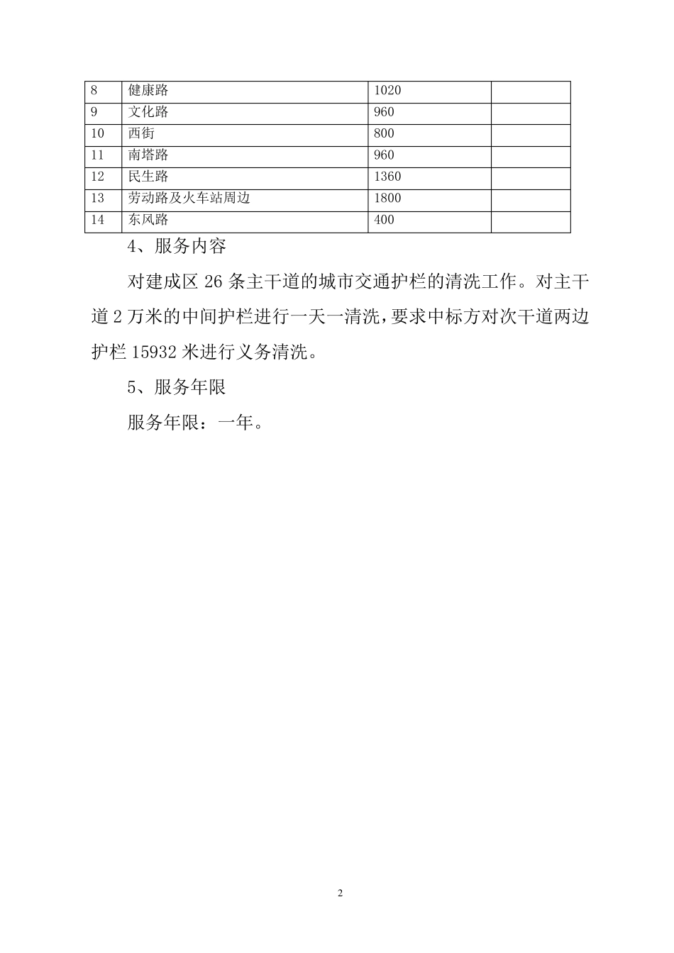 主干道交通护栏清洗_第2页