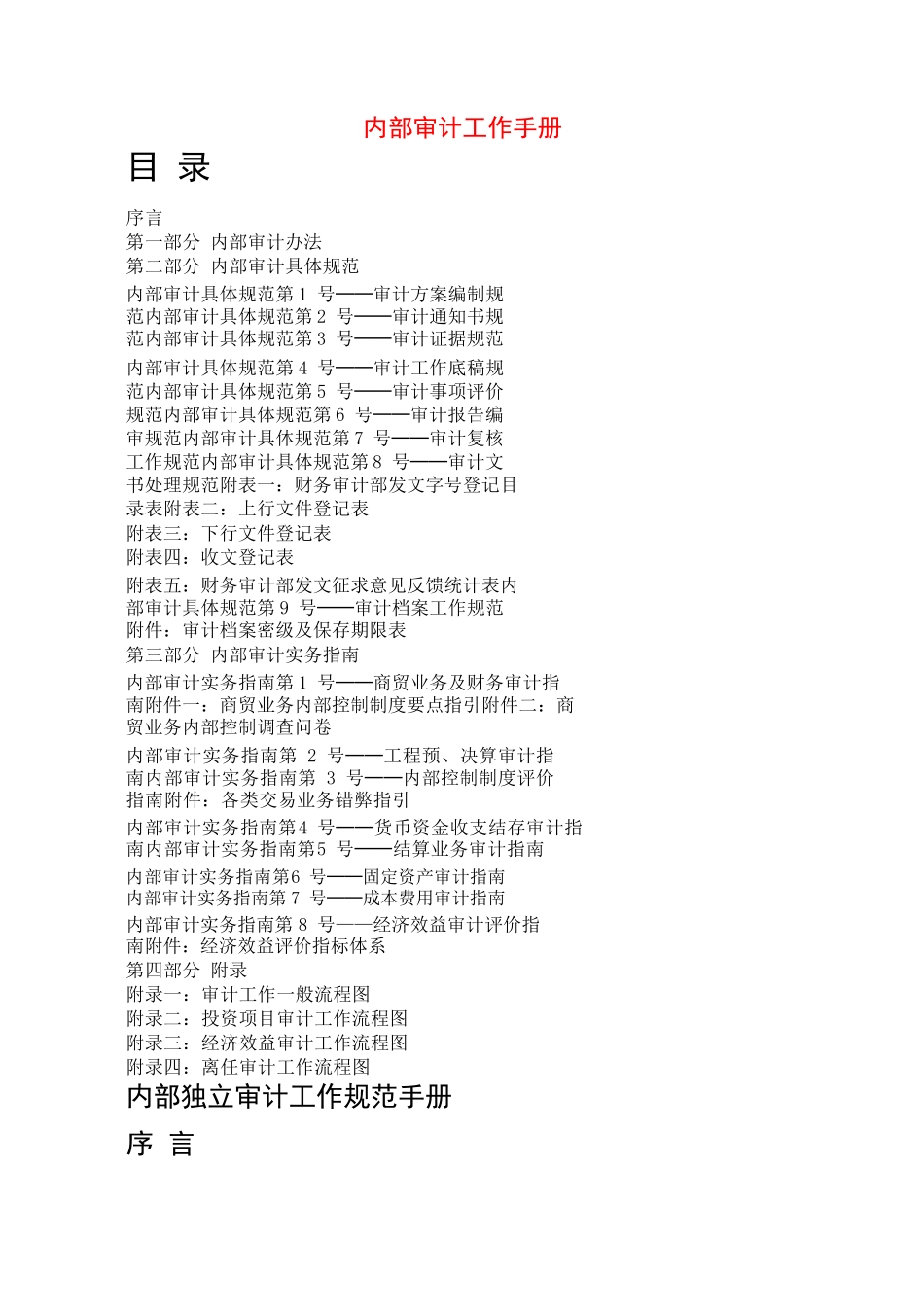 内部审计工作手册_第1页