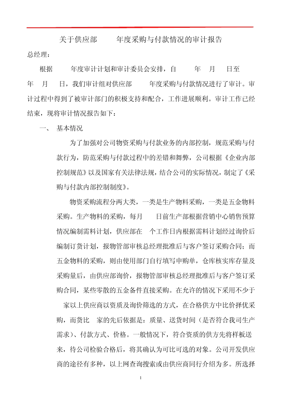 内部审计报告范文_第1页