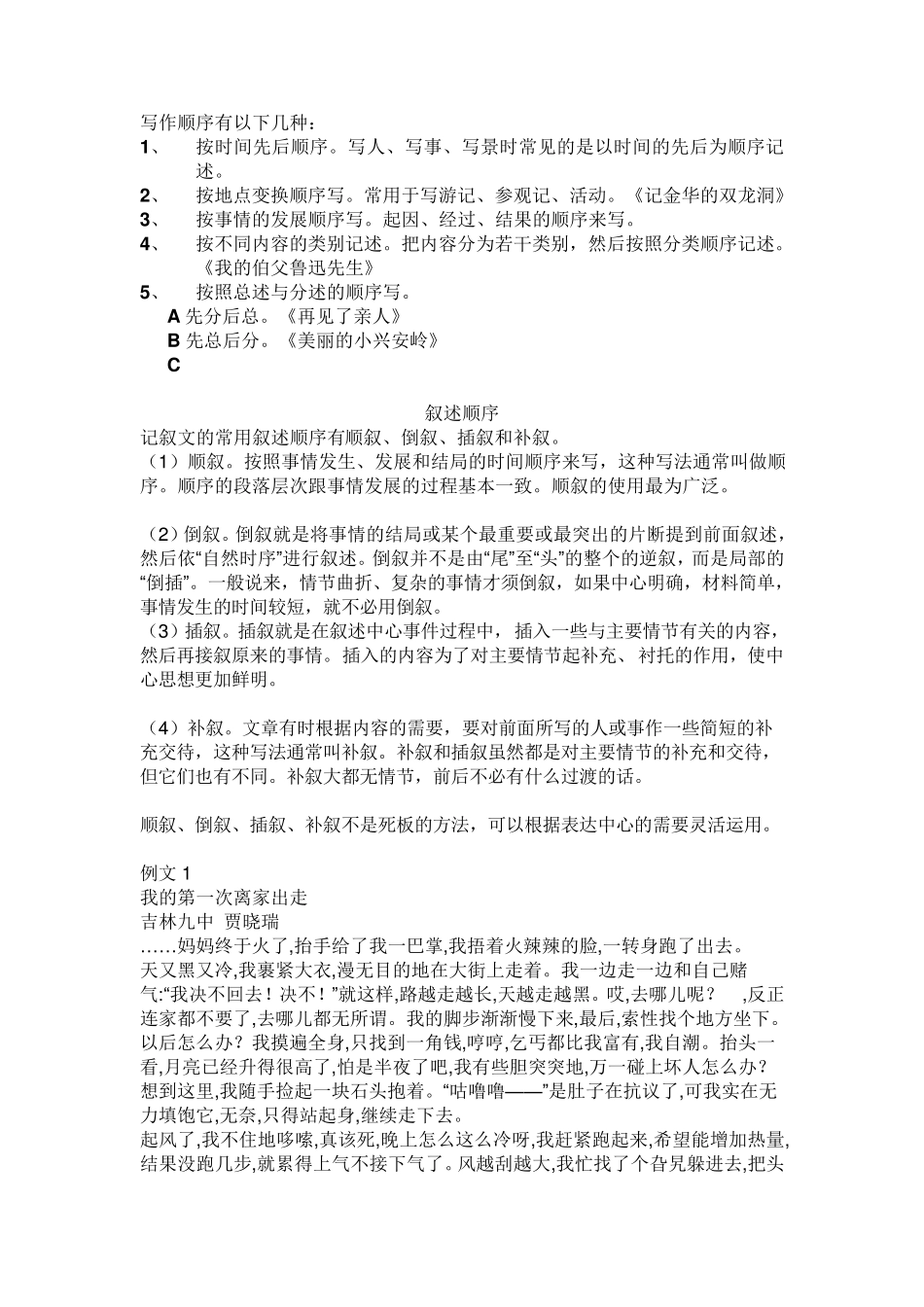 写作顺序有以下几种_第1页
