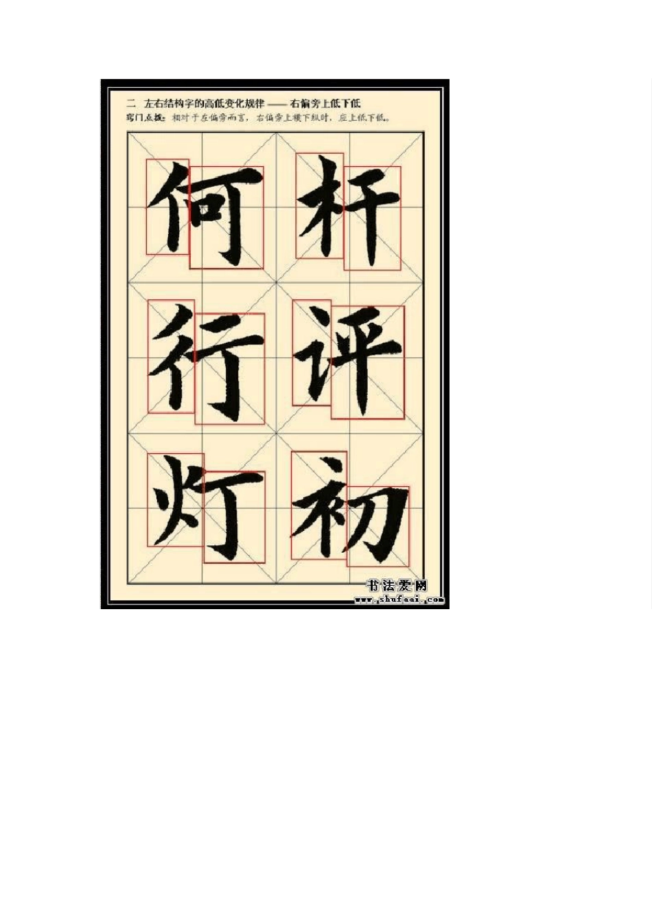 写好汉字：汉字结构组合规律图解_第3页