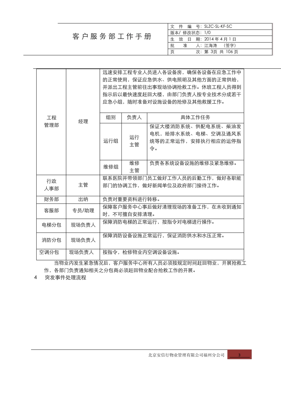 写字楼应急预案_第3页