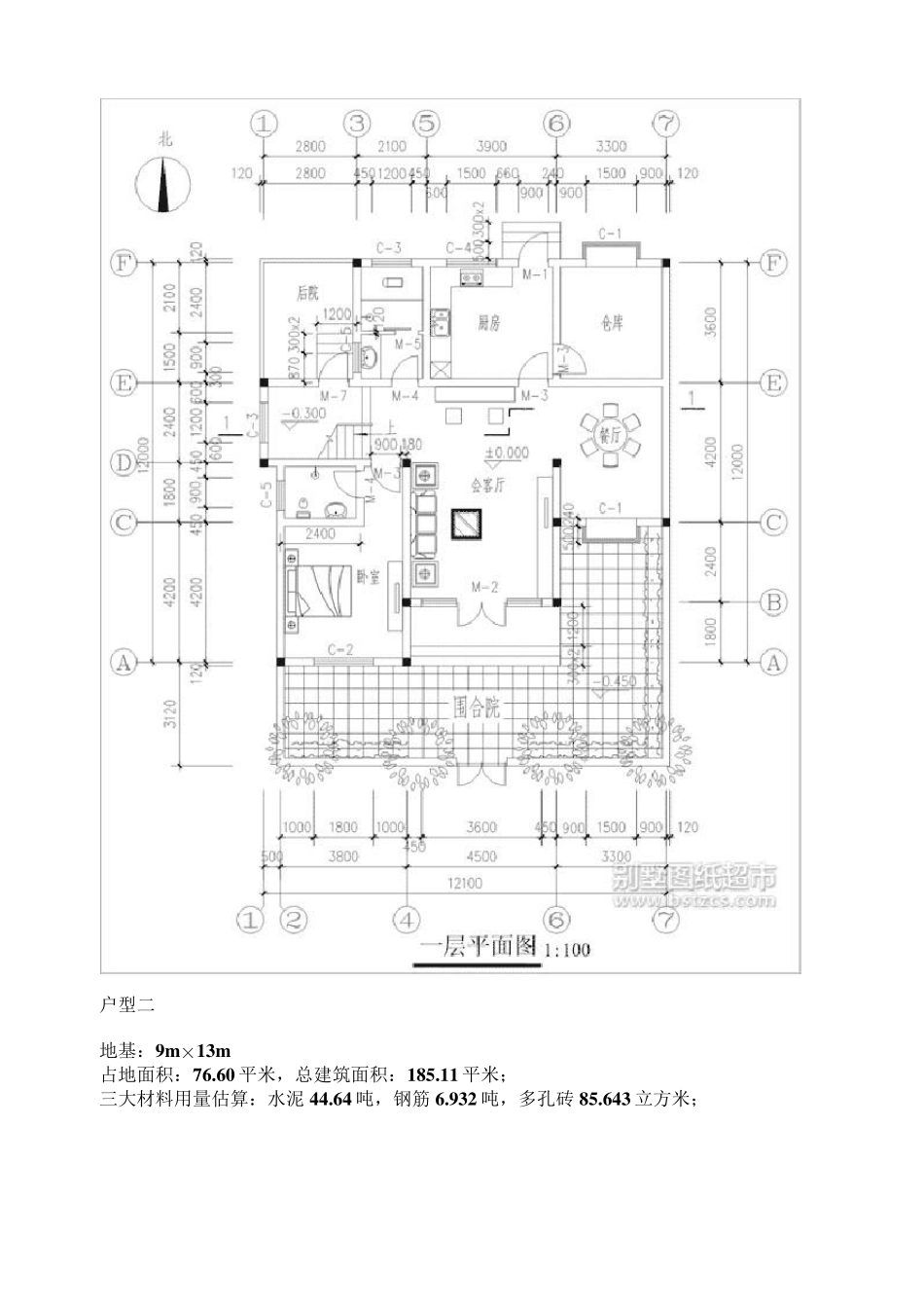 农村自建房模板图纸及效果图_第2页