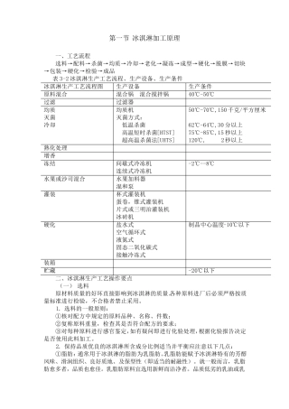 冰淇淋加工原理