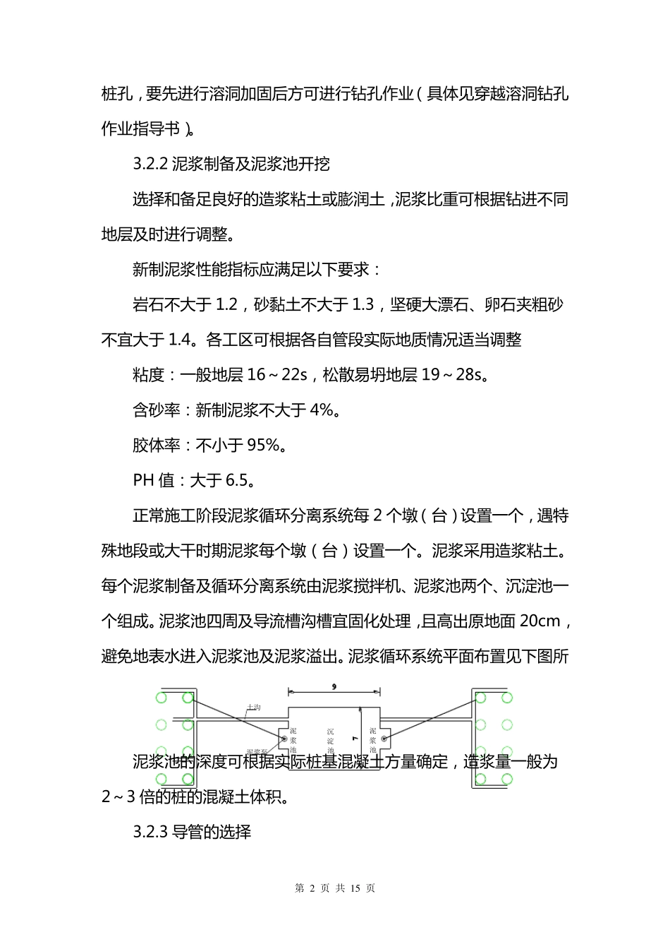 冲击钻孔灌注桩施工作业指导书_第2页