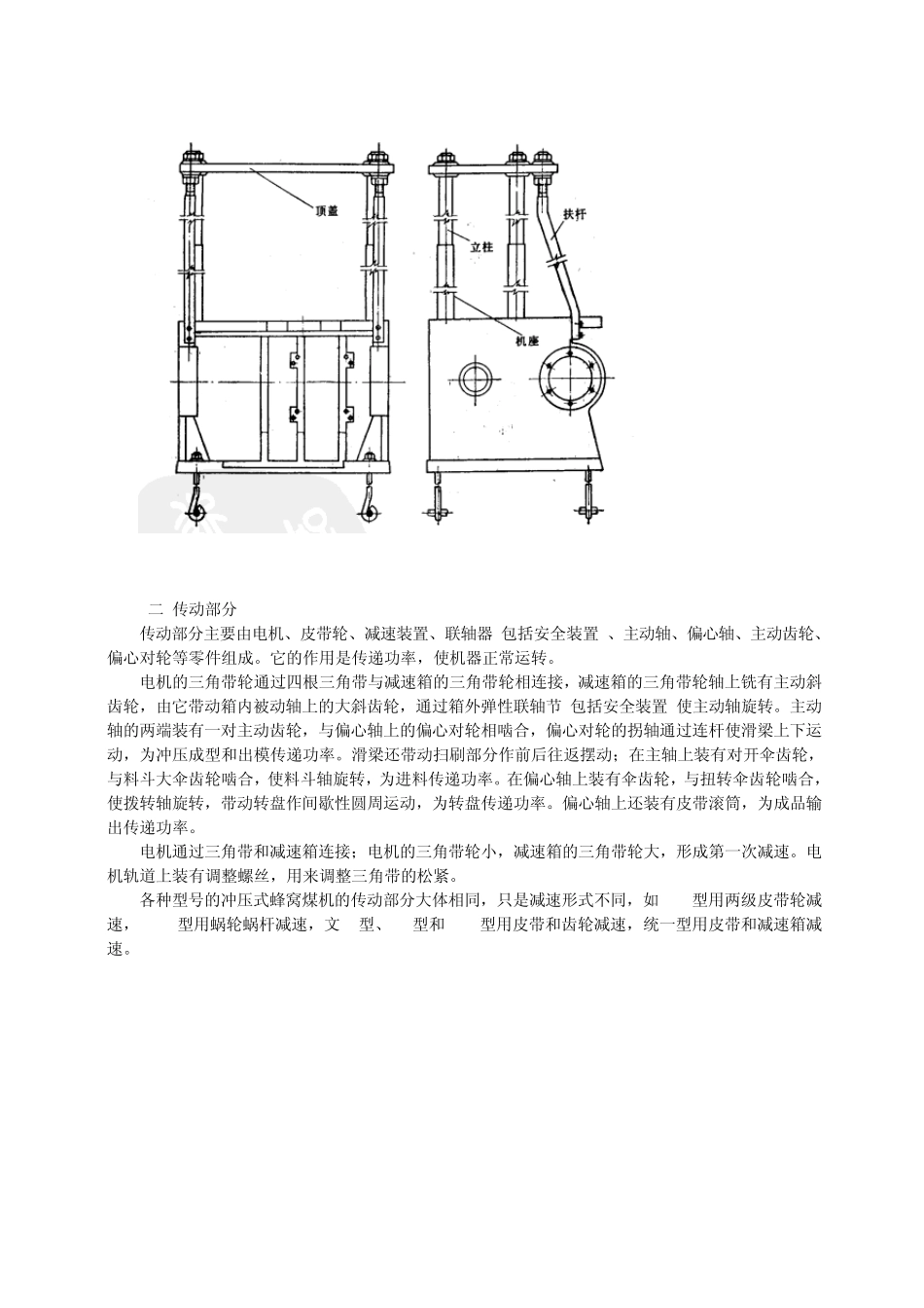 冲压式蜂窝煤成型机_第2页