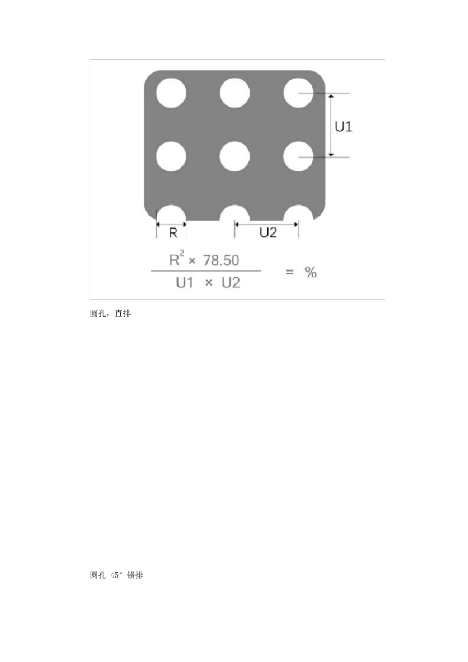 冲孔网开孔率计算公式_第2页