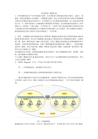 冲突域和广播域区别