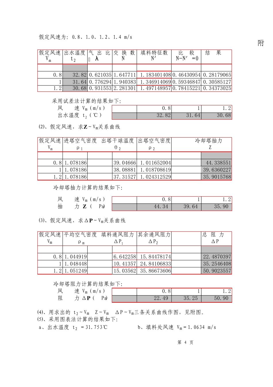 冷却塔热力计算书1_第3页