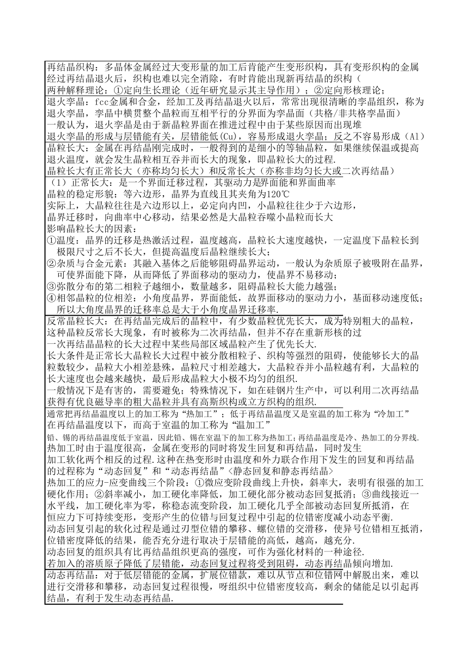冷变形金属的回复、再结晶与长大_第3页