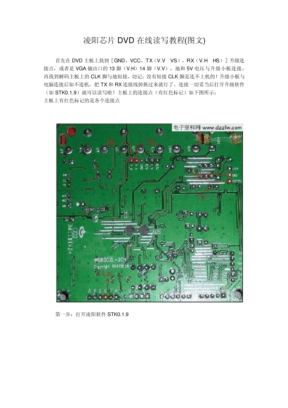 凌阳芯片DVD在线读写教程_第1页
