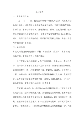 凤凰见习报告