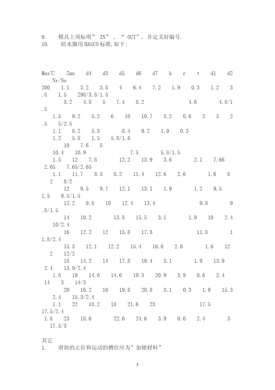 出口模具设计规范及通用流程_第3页